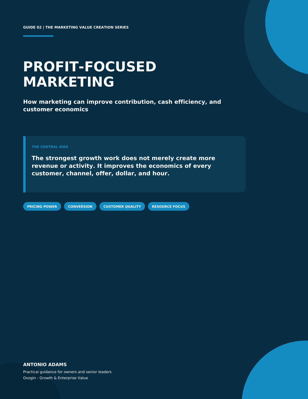 Profit-Focused Marketing